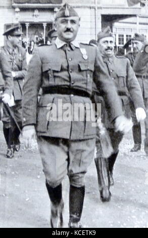 Francisco Franco Bahamonde (1892-1975), spanischer General und Diktator und der Caudillo von Spanien von 1939 bis zu seinem Tod. Stockfoto