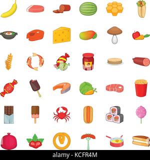 Banane Symbole, Cartoon Stil Stock Vektor