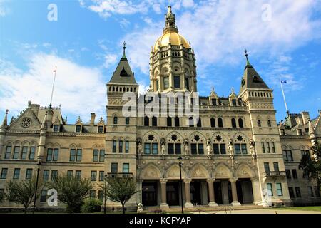 Connecticut State Capital in Hartford, CT Stockfoto