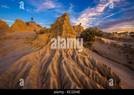 Mungo National Park in Australien Stockfoto