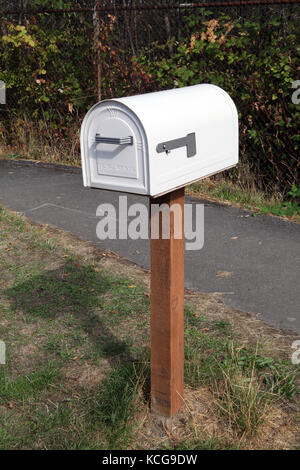 Ein US-Briefkasten, in Seattle, USA Stockfoto