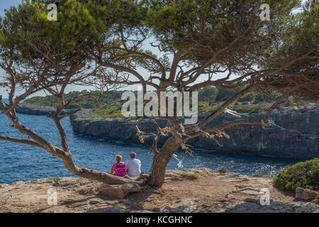 Cala Pi, Mallorca, Balearen, Spanien Stockfoto