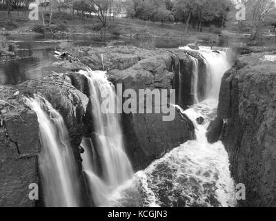 Große Fälle, Paterson, NJ Stockfoto