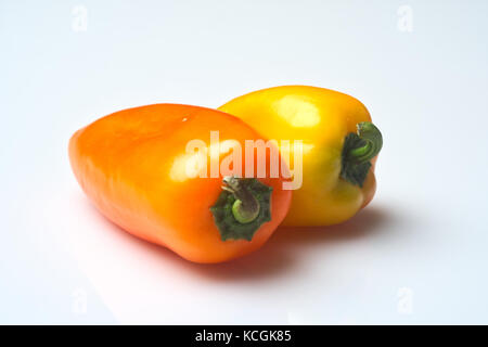 Kleine mini Paprika. Stockfoto