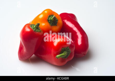 Kleine mini Paprika. Stockfoto