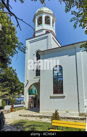 Die heiligen Cyrill und Methodius Kirche, in der die Reliquien des hl. Johannes des Täufers, sozopol Stadt, Region Burgas, Bulgarien Stockfoto