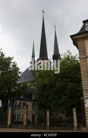 Ville Haute Luxemburg Stockfoto