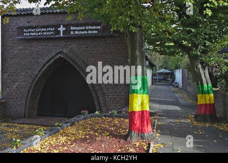 Äthiopische Orthodoxe Kirche, Köln Longerich, Deutschland Stockfoto