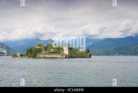 Borromäischen Inseln Isola Bella (schöne Insel) am Lago Maggiore - Stresa - Italien Stockfoto