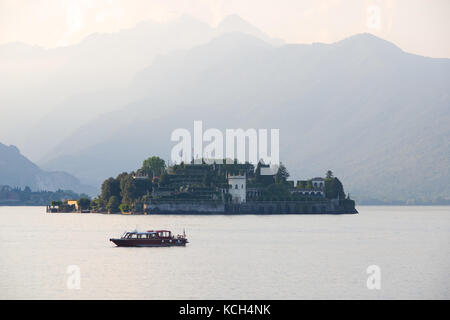 Borromäischen Inseln Isola Bella (schöne Insel) am Lago Maggiore - Stresa - Italien Stockfoto