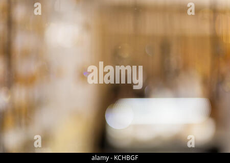 Goldene Kamera, Licht schöne Textur für Hintergrund, blur Stockfoto