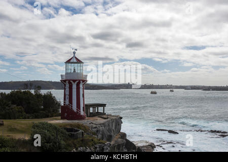 Hornby Leuchtturm Watson Bay sydney Australien Stockfoto