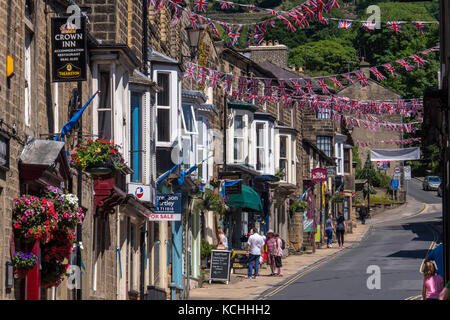 Pateley Bridge Nidderdale North Yorkshire England Stockfoto