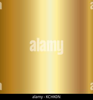 Goldfolie Textur Hintergrund. realistische golden Vektor Metall gradient Vorlage Stock Vektor