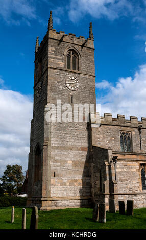 Der St. Wilfrid's Church, niedrige Marnham, Nottinghamshire, England, Großbritannien Stockfoto