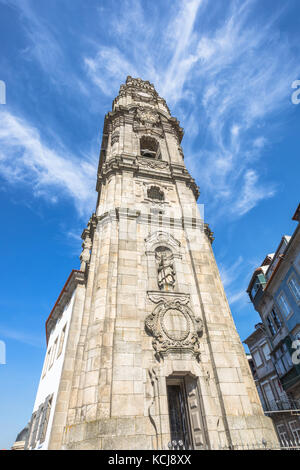 Clerigos Turm porto Stockfoto