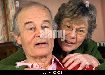 Jane & Robert Fearnley-Whittingstall, Eltern von Hugh Fearnley-Whittingstall. Stockfoto