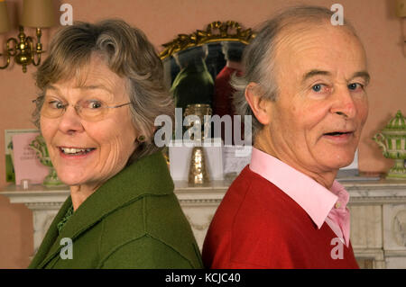 Jane & Robert Fearnley-Whittingstall, Eltern von Hugh Fearnley-Whittingstall. Stockfoto