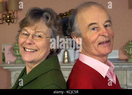 Jane & Robert Fearnley-Whittingstall, Eltern von Hugh Fearnley-Whittingstall. Stockfoto