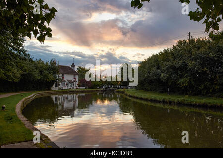 Grand Union Canal, Marsworth Stockfoto