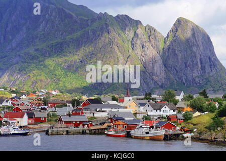 Lofoten, reine, Moskenes, Norwegen Stockfoto