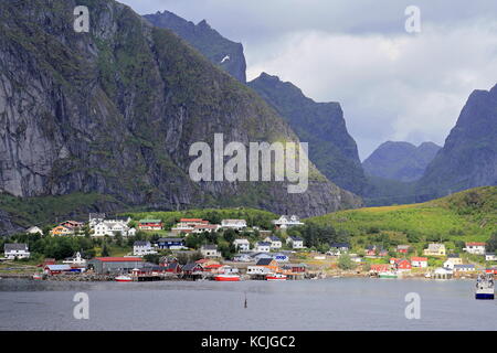 Lofoten, reine, Moskenes, Norwegen Stockfoto