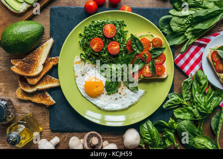 gesundes Frühstück Stockfoto