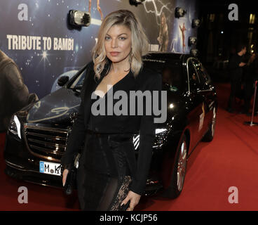Berlin, Deutschland. Oktober 2017. Musiker Fergie, fotografiert auf der Charity-Gala 'Tribute to Bambi' in Berlin, Deutschland, 5. Oktober 2017. Quelle: Jörg Carstensen/dpa/Alamy Live News Stockfoto