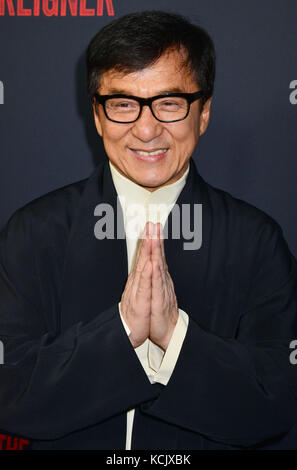 Los Angeles, Kalifornien, USA. 05 Okt, 2017. Jackie Chan 015 Ankommen in der Fremde Premiere arclight Theater in Los Angeles. 5. Oktober 2017. Credit: tsuni/usa/alamy leben Nachrichten Stockfoto