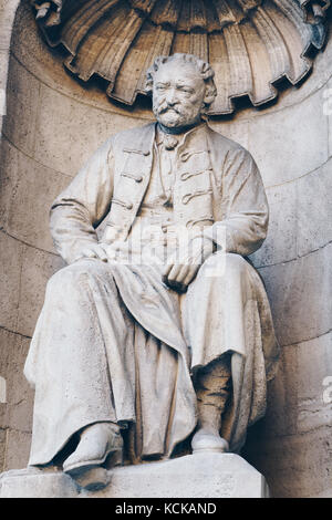 Ferenc Erkel Statue vor der Ungarischen Staatsoper Stockfoto