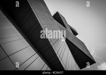 Die preisgekrönte Funkturm, Teil von becket Universität Leeds, Leeds, West Yorkshire, England Stockfoto