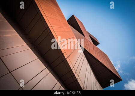 Die preisgekrönte Funkturm, Teil von becket Universität Leeds, Leeds, West Yorkshire, England Stockfoto