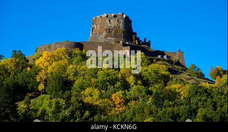 Chateau Issoire in der Auvergne in Frankreich Stockfoto