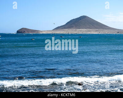 Montana Roja Berg, Teneriffa, Kanarische Inseln, Spanien Stockfoto