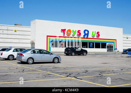 Store Toys R US außen in Brockton, MA USA Stockfoto