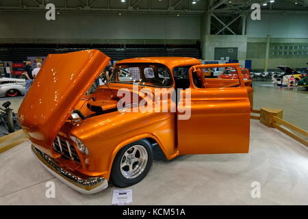 Pickup Truck auf der jährlichen Endless Summer Cruisin, Ocean City, Maryland, USA. Stockfoto