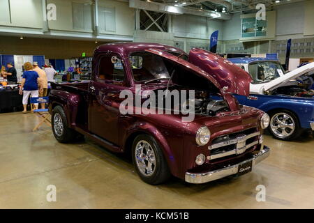 Pickup Truck auf der jährlichen Endless Summer Cruisin, Ocean City, Maryland, USA. Stockfoto