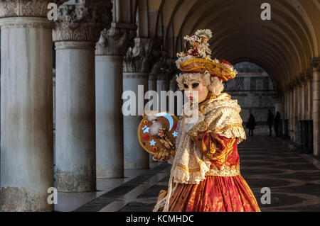 Karneval in Venedig Stockfoto