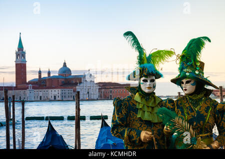 Karneval in Venedig Stockfoto