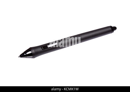 Stift für Touchscreen Grafik Tablett. Stockfoto