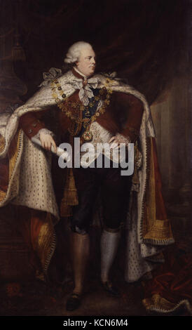 Ein Porträt von George Nugent Temple Grenville, 1. Marquess of Buckingham, in der National Portrait Gallery. Das Kunstwerk spiegelt die Bedeutung des Adligen in der britischen Geschichte wider. Stockfoto