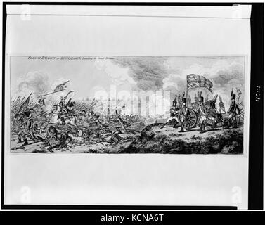 Französische Invasion oder Buonaparte Landung in Großbritannien LCCN 94508951 Stockfoto