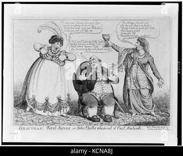 Syrens bravuras Rivalen oder John Bullen Probe von Kapitän Macheath LCCN 98504694 Stockfoto