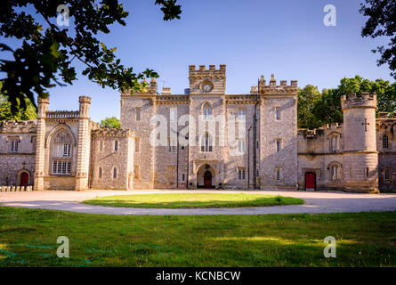 Lady Colin Campbells Heim in West Sussex, Castle Goring. Stockfoto