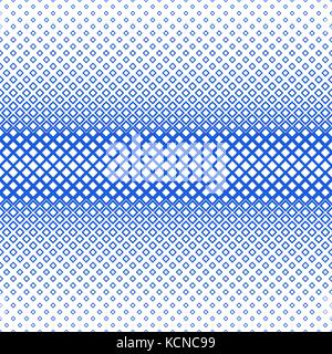 Symmetrische halftone quadratischen Muster Hintergrund - vektorgrafik von Plätzen in verschiedenen Größen Stock Vektor