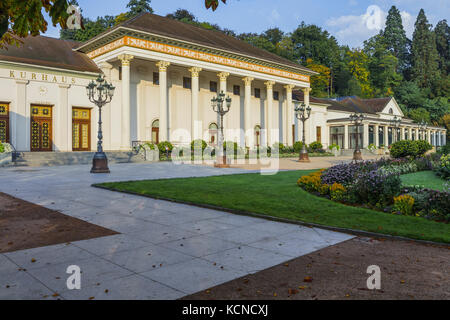 Der Kurort und Tagungskomplex in der Kurstadt Baden-Baden, Baden-Württemberg, am Rande des Schwarzwaldes, Deutschland Stockfoto