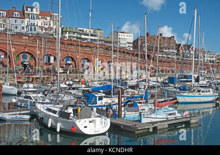 Ramsgate, Royal Harbour Marina, Kent, England Stockfoto