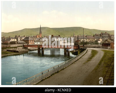 Girvan, von der neuen Straße, Schottland LCCN 2001706001 Stockfoto