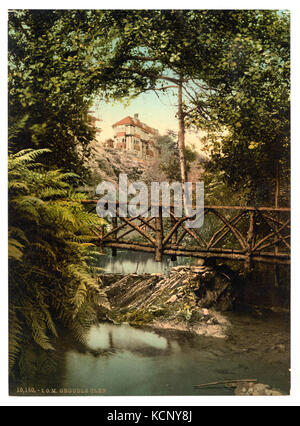 Groudle Glen und Hotel, Insel Man LCCN 2002697032 Stockfoto