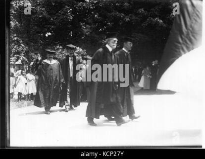 Fakultät Prozession zu Beginn 1912 (3190851065) Stockfoto